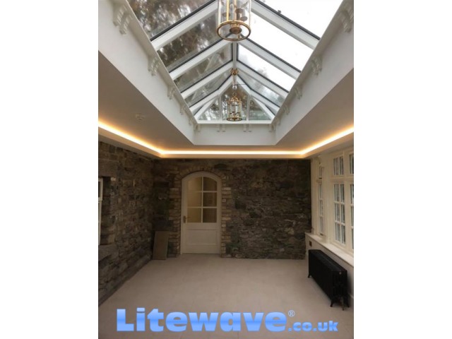An Orangery with Litewave Professional LED Strip in Warm White